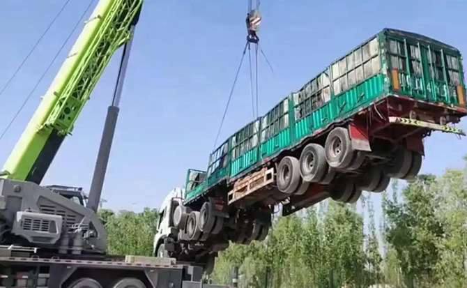 双台子区道路脱困救援案例